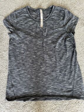 lululemon athletica Short Sleeve Space-Dye Tee - Gray